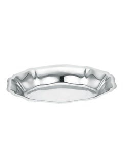 Premium-Quality Stainless Steel Construction Light-Weight and Food-Grade Bowl with Elegant Mirror-Finish Design| Perfect for Serving Salads Soup Snacks| Silver Silver 45cm