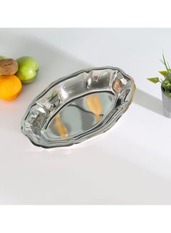 Royalford Premium-Quality Stainless Steel Construction Light-Weight and Food-Grade Bowl with Elegant Mirror-Finish Design| Perfect for Serving Salads Soup Snacks| Silver Silver 45cm  - Image 4