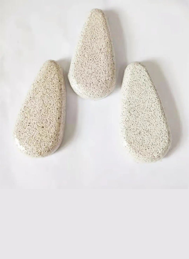 Aila - Natural Pumice Stone Grey random shape: round 8x3cm or oval 9.3*4.5*3.2cmcm - Image 1