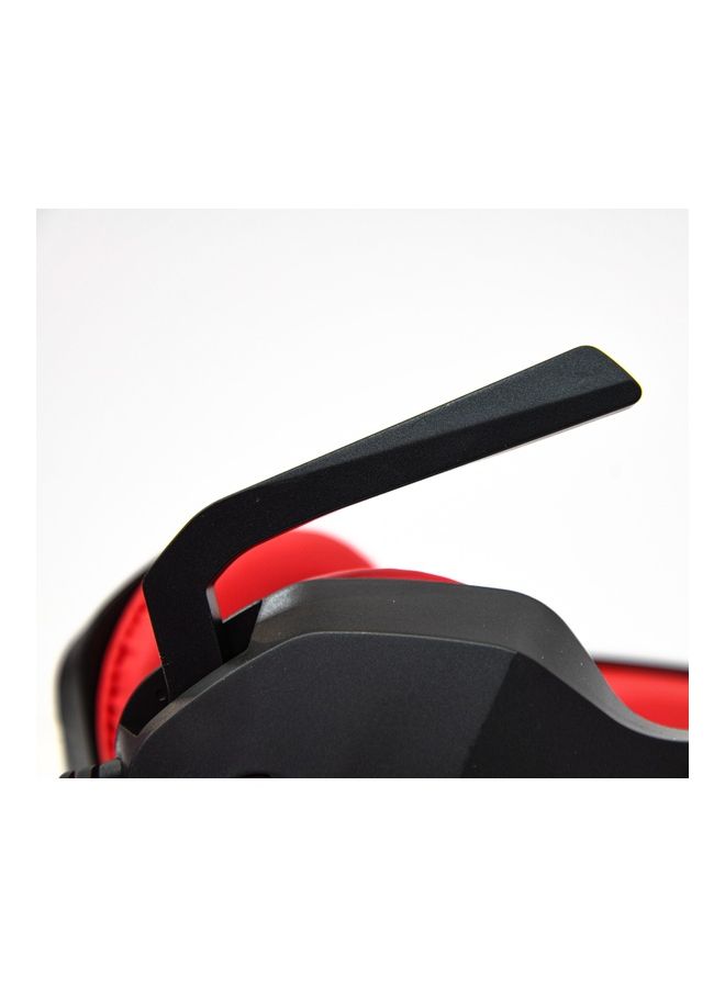Over-Ear KN900 Gaming RGB Lightning Headset with Mic - Red