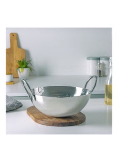 رويال فورد Perfect for Sauting Frying Stir Frying Etc| Equipped with Strong and Sturdy Riveted Handles Kitchen Use Versatile And Strong Stainless Steel Construction| Silver Silver 24cm  - Image 2