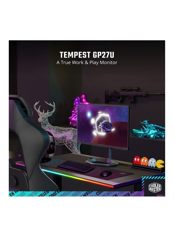 COOLER MASTER - UHD Quantum Dot Gaming Monitor With MiniLED, HDR1000, FreeSync/G-Sync, 160Hz, 1ms Response, 98 Percent DCI-P3 Black - Image 1