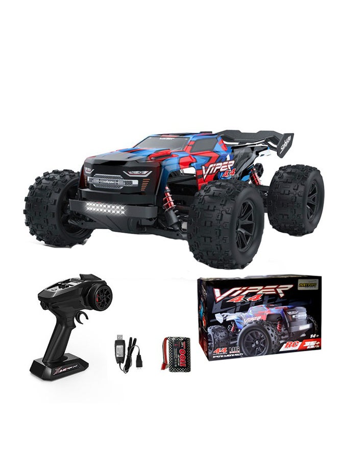 MYTOYS - Fast Speed 50km/h 1/16 Full Proportional Remote Control Toy Off-Road Car 4 Wheel Drive RC Truck RTR - Image 1