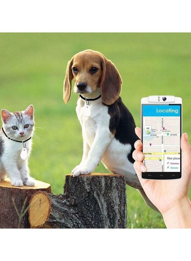 MARGOUN - Smart Tag itag Bluetooth Tracker Key Finder Locator For Phone Key Item Pets Children White - Image 1