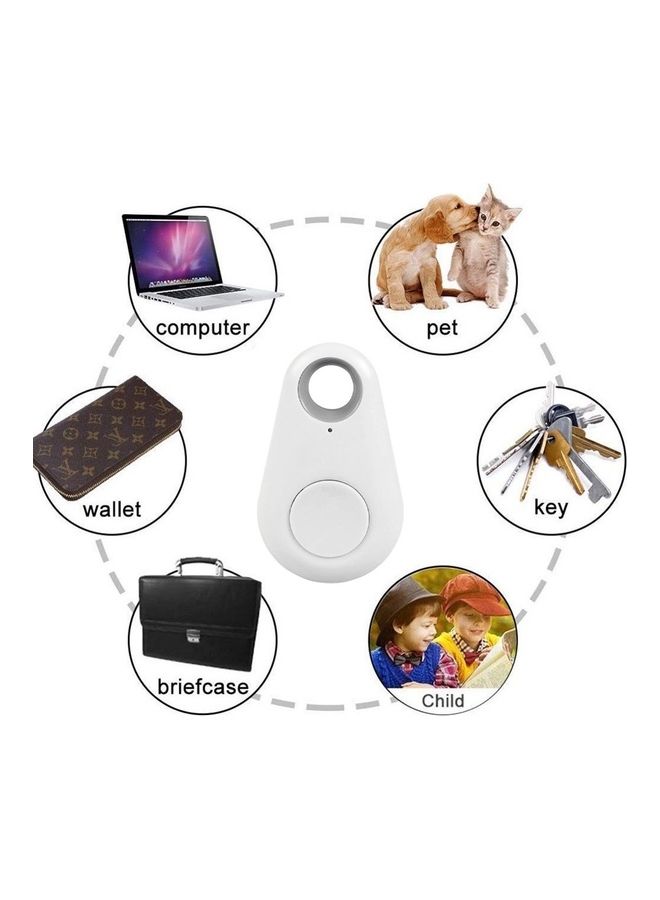 MARGOUN - Smart Tag itag Bluetooth Tracker Key Finder Locator For Phone Key Item Pets Children White - Image 1