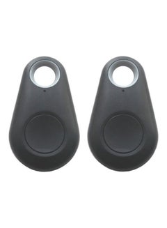 MARGOUN 2 Pack For Smart Tag Itag Bluetooth Tracker Key Finder Locator For Phone Key Item Pets Children Black  - Image 1