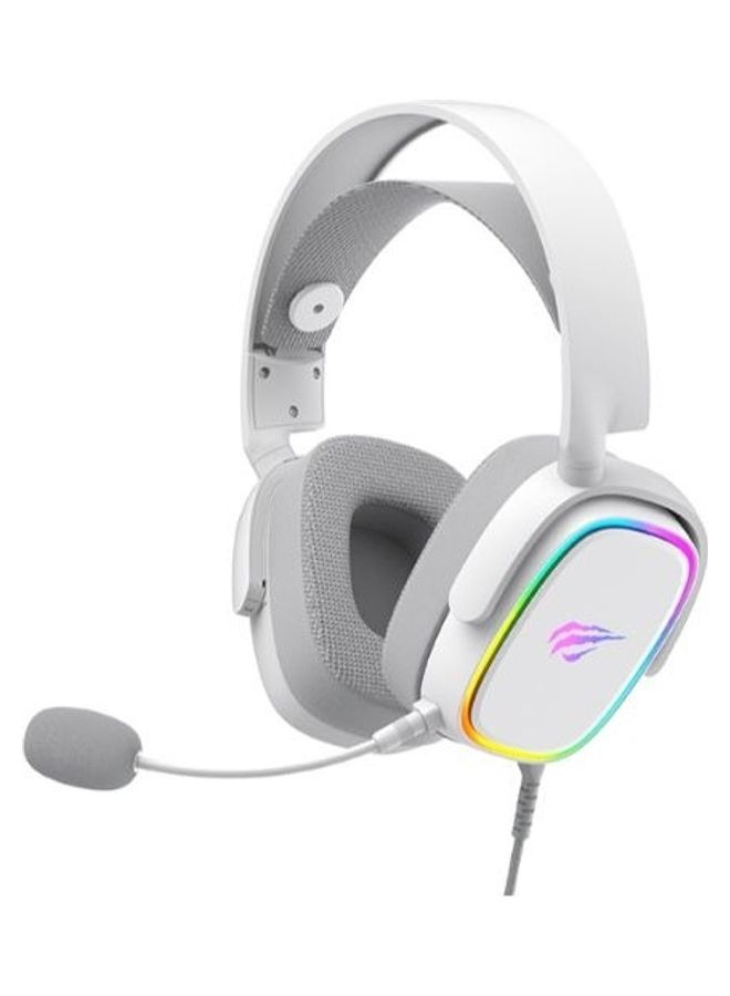 havit - HAVIT H2035U Gaming Headset – White - Image 1