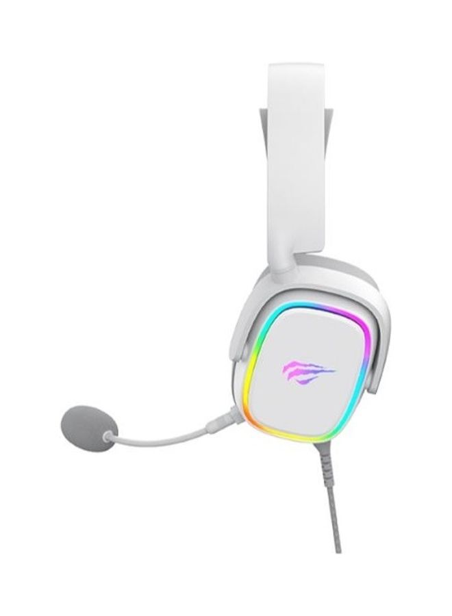havit - HAVIT H2035U Gaming Headset – White - Image 1