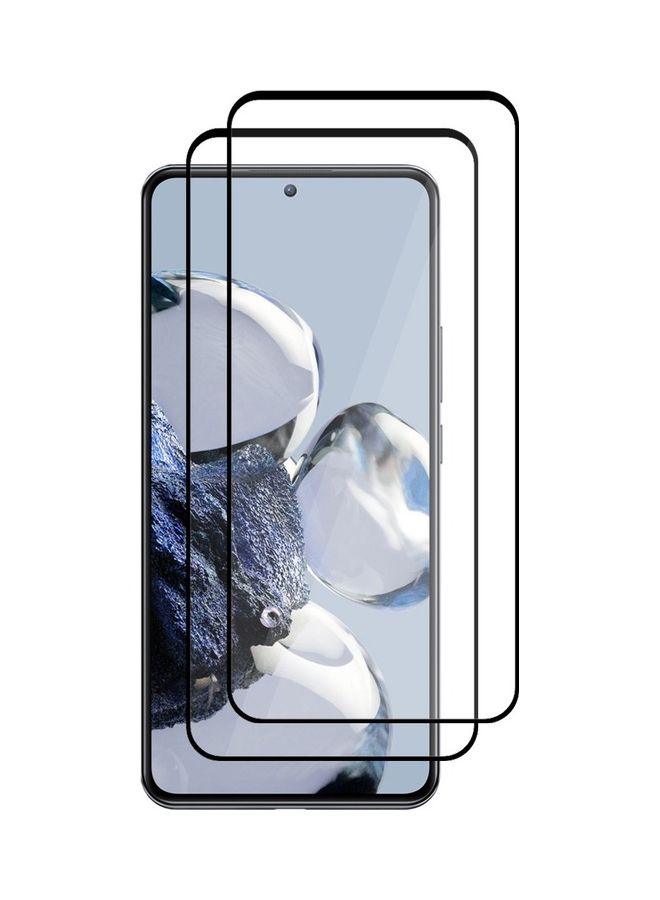 MARGOUN 2 Pack For Xiaomi 12T Screen Protector Scratch And Shatter Resistant Full Glue Back Clear - Image 2