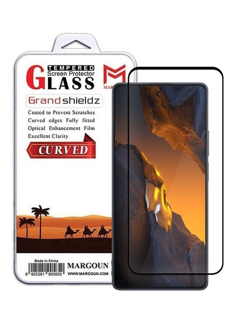 Xiaomi Poco F5 Screen Protector Scratch And Shatter Resistant Full Glue Back Clear