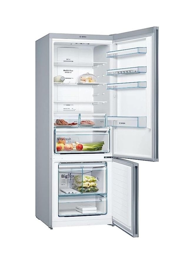 Refrigerator Series 4 Net Capacity 505 Liter Bottom Freezer 193 X 70 Cm Stainless Steel With Anti Fingerprint KGN56CI30U Silver - v1688396502/N53417961A_2