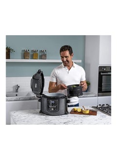 Ninja Foodi MAX Multi-Cooker 7-in-1, 7.5L, Electric Pressure Cooker And Air Fryer 7.5 L 1760 W OP450UK Black/Grey  - Image 2