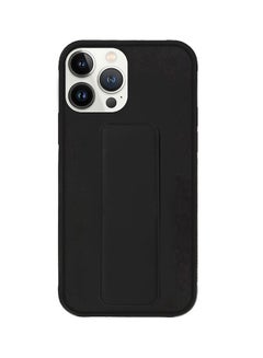 MARGOUN Hand Grip Foldable Magnetic Kickstand Wrist Strap Finger Grip Case Cover For Apple iPhone 14 Pro Max 6.7 inch Black  - Image 2
