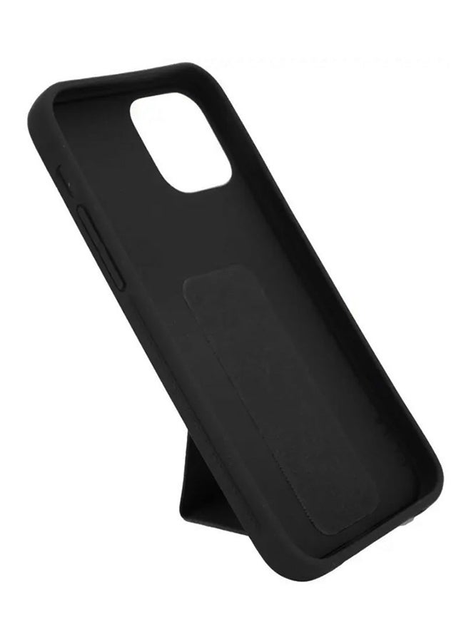 MARGOUN - Hand Grip Foldable Magnetic Kickstand Wrist Strap Finger Grip Case Cover For Apple iPhone 14 Pro Max 6.7 inch Black - Image 1