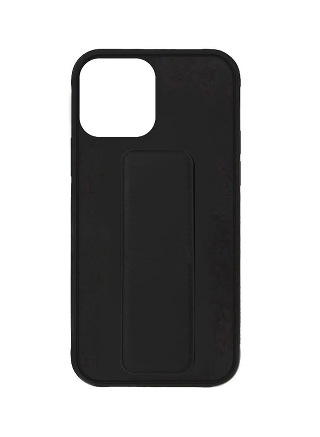 MARGOUN - Hand Grip Foldable Magnetic Kickstand Wrist Strap Finger Grip Case Cover For Apple iPhone 14 Pro Max 6.7 inch Black - Image 1