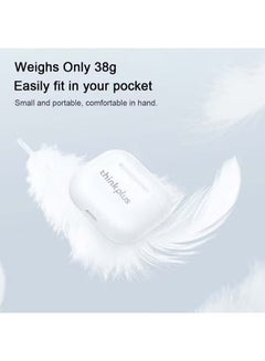 Lenovo LP40 TWS Wireless Earphone Bluetooth wireless 5.0 Dual Stereo Bass Touch Control IP54 life White  - Image 2