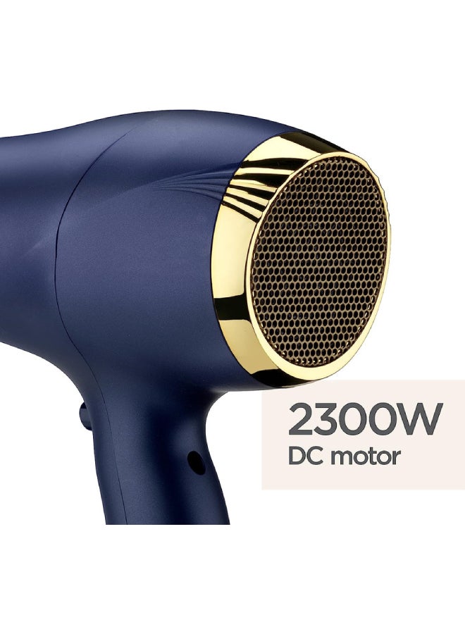 babyliss - Midnight Blue Ionic Hair Dryer, 2300W Blue - Image 1