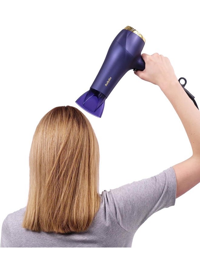 babyliss - Midnight Blue Ionic Hair Dryer, 2300W Blue - Image 1