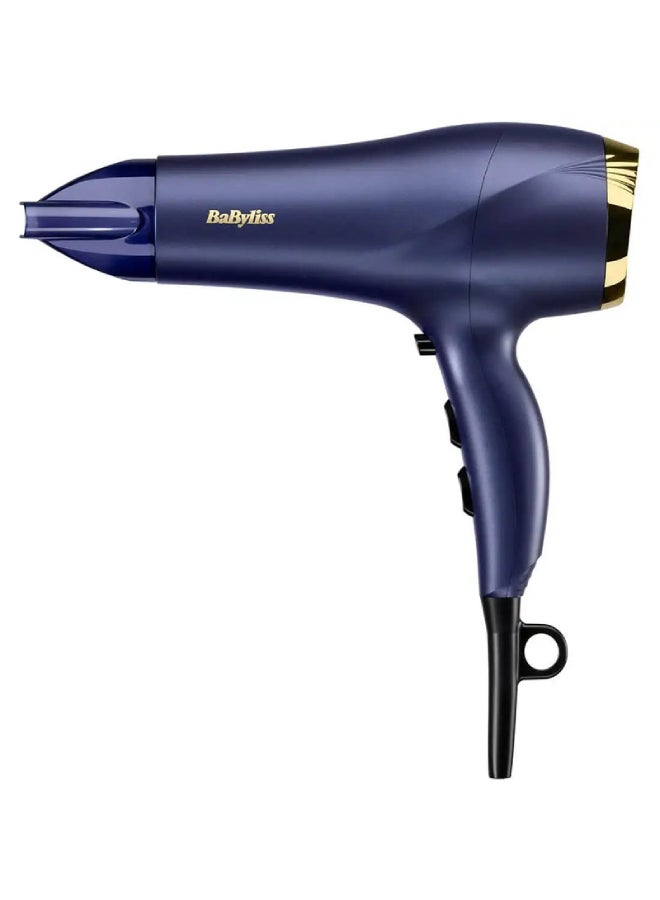 babyliss - Midnight Blue Ionic Hair Dryer, 2300W Blue - Image 1
