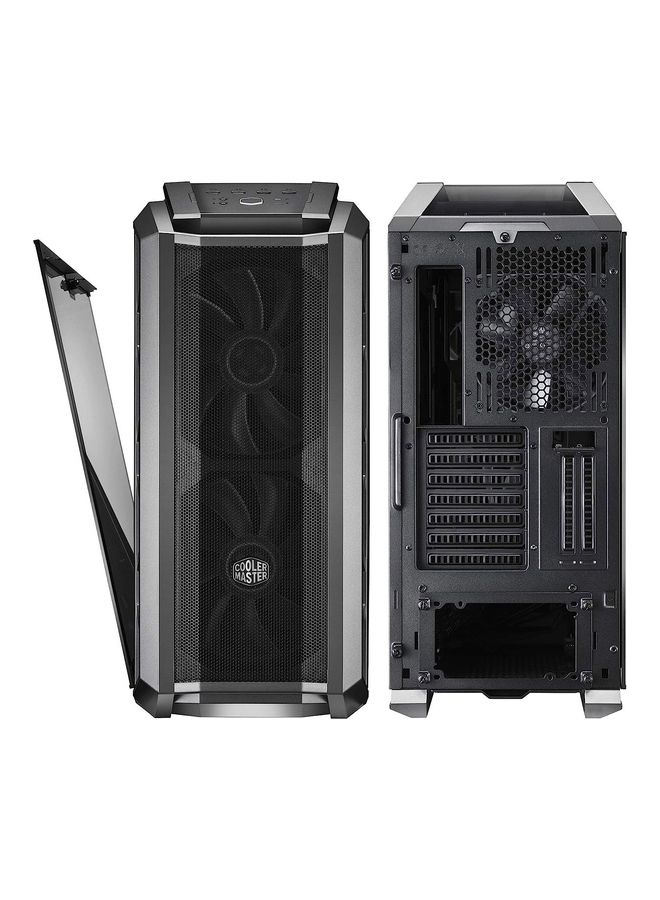 COOLER MASTER - MasterCase H500P Mesh ARGB - PC Case With Dual 200Mm Fans For High-Volume Airflow, Builder-Focused Chassis Panels, Liquid Cooling Ready Black - Image 1