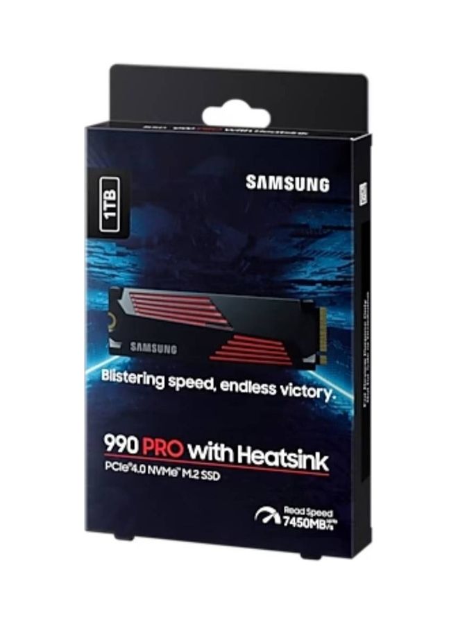 Samsung - 990 Pro With Heatsink NVMe M.2 SSD 1 TB - Image 1