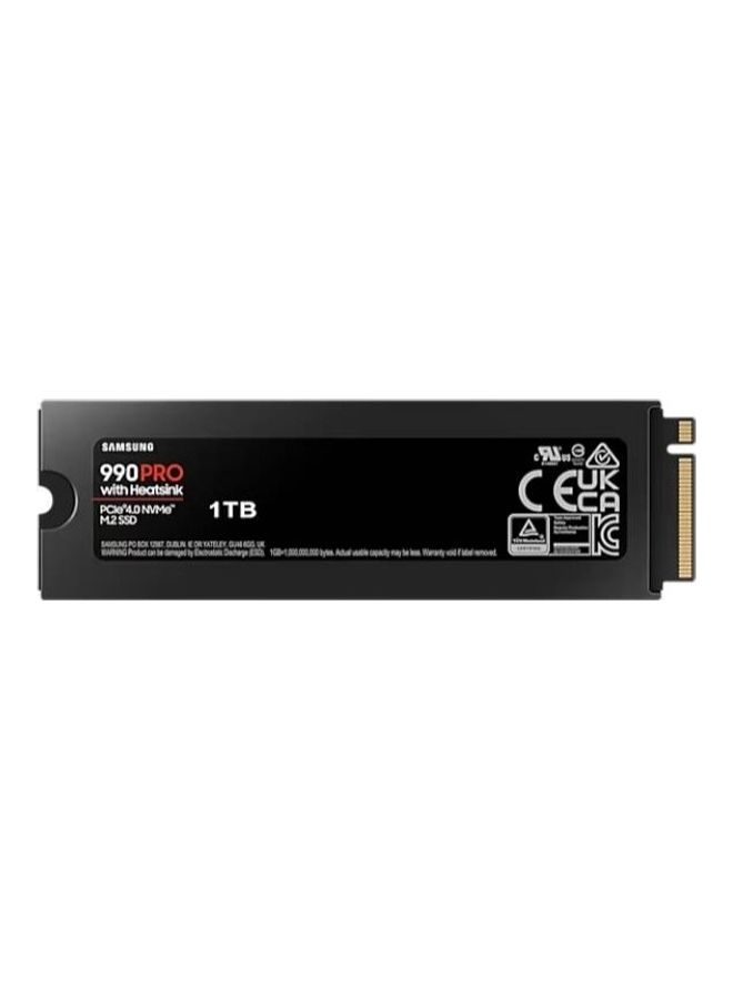 Samsung - 990 Pro With Heatsink NVMe M.2 SSD 1 TB - Image 1