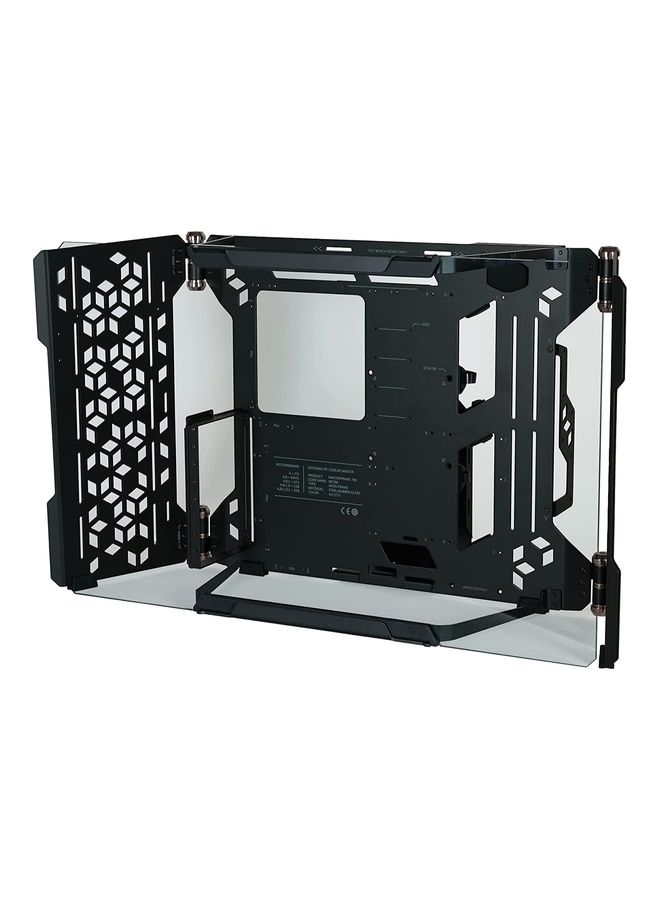 MasterFrame 700 Customizable Open-Air Frame Pc Case, Convert Between A Showcase Pc Chassis Or A Highly Flexible Test Bench Black