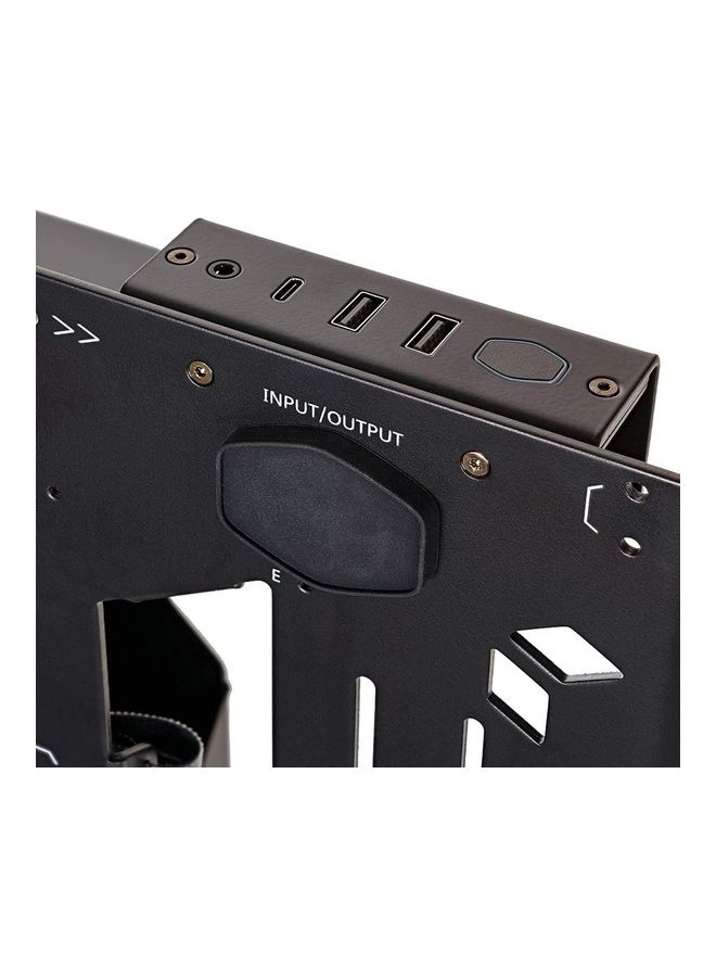 MasterFrame 700 Customizable Open-Air Frame Pc Case, Convert Between A Showcase Pc Chassis Or A Highly Flexible Test Bench Black