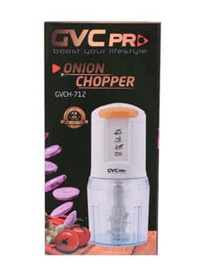 gvc pro Dual Blade Onion Slicer 500.0 ml 450.0 W GVCH-712 White/Yellow  - Image 3
