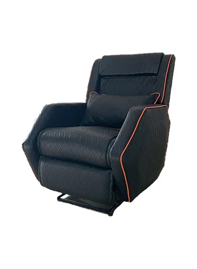 Rocking Gaming Recliner With Controllable And Cushion Backrest Black 85x100x75cm - v1688466351/N50658360A_4