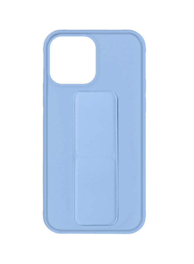 MARGOUN Apple iPhone 14 Pro Max Case With Hand Grip Foldable Magnetic Kickstand Wrist Strap Finger Grip Cover 6.7 Inch Light Blue Light Blue - Image 3