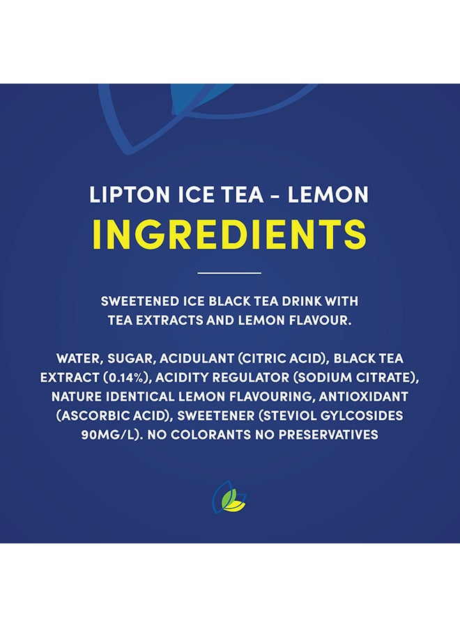 Ice Tea, Non-Carbonated Refreshing Drink lemon 320ml pack_of_6