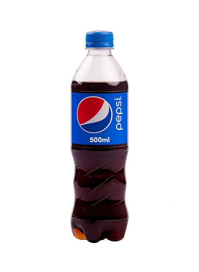Pepsi Carbonated Soft Drink Plastic Bottle 500ml Pack of 12 - Image 2