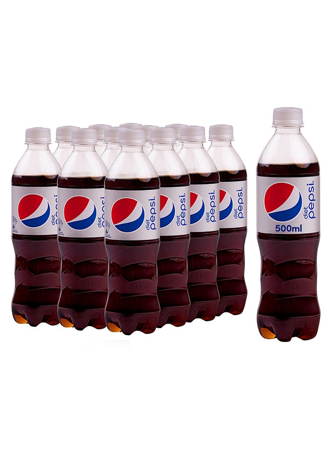 دايت بيبسي زجاجة بلاستيكية للمشروبات الغازية الغازية - Image 1