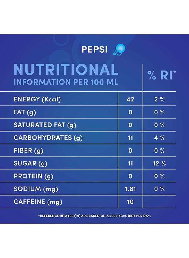 Pepsi Carbonated Soft Drink Plastic Bottle 1.25Liters - Image 2