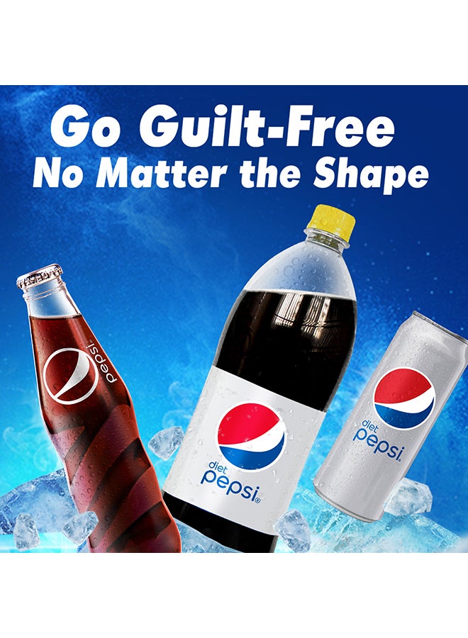 Diet Pepsi - Carbonated Soft Drink Plastic Bottle 2.28Liters Pack of 6 - Image 1