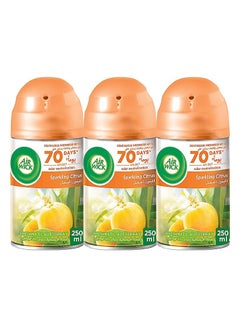 Air Wick Freshmatic Refill, Citrus, Pack Of 3 multicolour 250ml  - Image 1