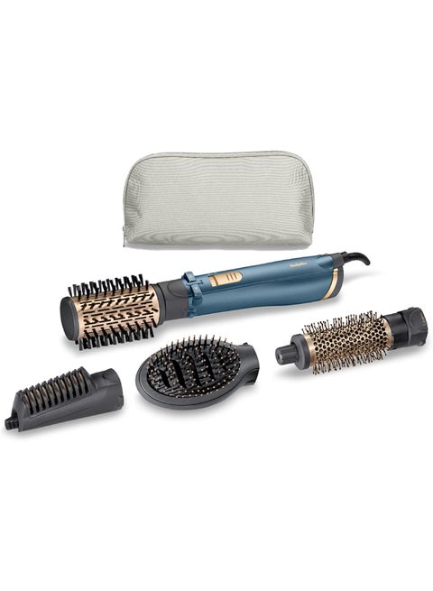 Air Styler Pro 1000, 38mm Thermal Brush With 2, 2m Swivel Cord, Rotating 50mm Soft Bristle Brush With 2 Heats Plus A Cool Setting lightweight Design & Salon-quality Results, AS965SDE Pearl Shimmer 800grams