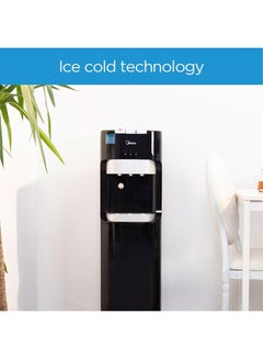 Midea Bottom Loading Water Dispenser,Hot Cold And Ambient Temperature, Ice Cold Technology, Empty Bottle Indicator, Floor Standing, Child Safety lock, Best for Home, Office & Pantry, YL1633S Black  - Image 4