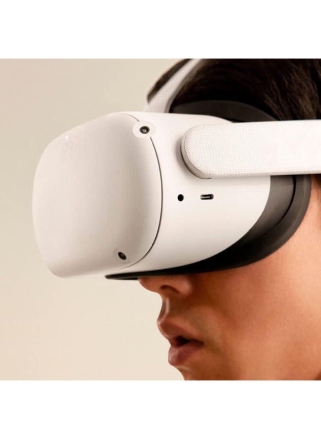 Oculus - Meta Quest 2 Resident Evil 4 Bundle with Beat Saber 128GB — Advanced All-In-One Virtual Reality Headset - Image 1