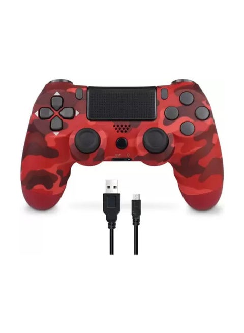 Controller 4 Wireless Controller For PlayStation 4 - Red Camouflage