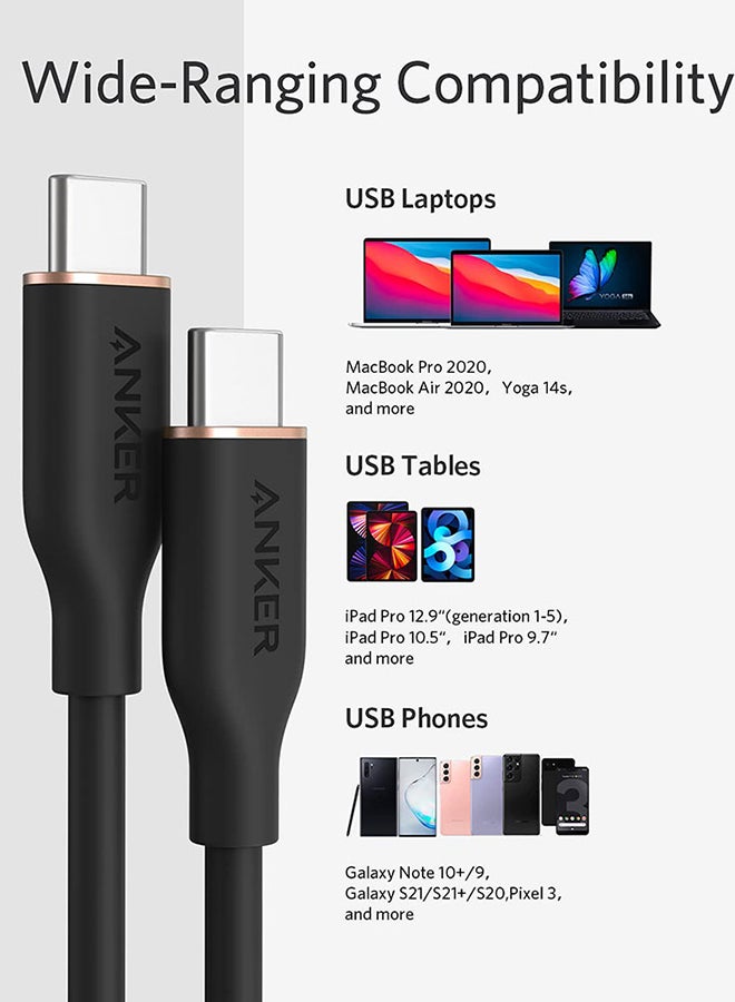 آنكر - تدفق PowerLine III من النوع C إلى النوع C 1.8M - Image 1