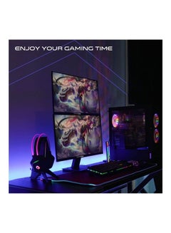 GameOn 21.45-Inch With Gaming Monitor Flat Screen With FHD (1920x1080) VA Display 2 ms Response Time 75 Hz Refresh Rate With AMD FreeSync And Built-in Speaker Black  - Image 3