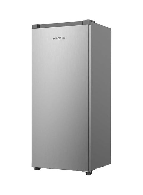 220L Single Reversible Door Refrigerator Environment Friendly Best Compact Small Fridge For Mini Bar Kitchen Home Or Office KR-RDC220H Inox