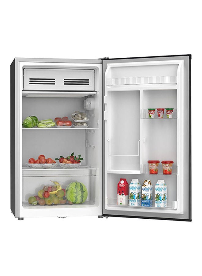120L Single Reversible Door Refrigerator Energy Class E F Ideal For Small Spaces Mini Fridge Suitable Kitchen Bedroom Office And Bar KR-RDC120H Inox