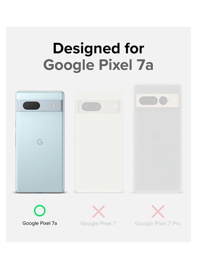 Ringke - Onyx Compatible with Google Pixel 7a Case Enhanced Grip Tough Flexible TPU Shockproof Rugged TPU Bumper Drop Protection Phone Cover - Dark Green - Image 1