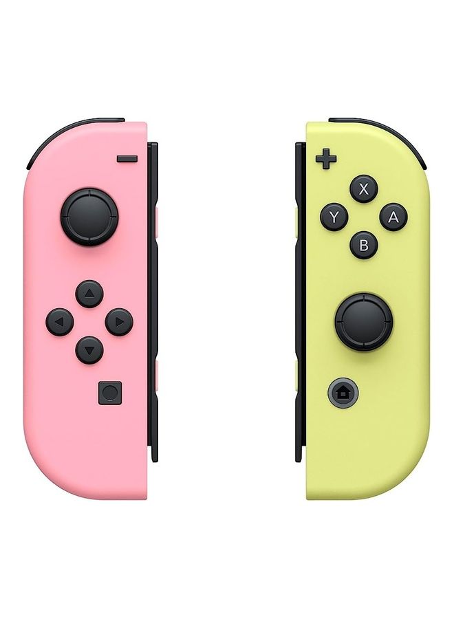 Nintendo - Joy Cons Wireless Controller for Nintendo Switch, L/R Controllers Replacement Compatible with Nintendo Switch - Pastel Pink/Pastel Yellow - Image 1