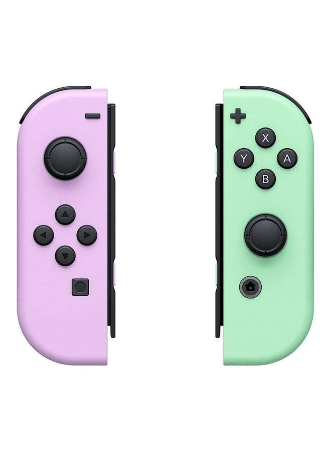 نينتندو وحدة تحكم لاسلكية Joy Cons لجهاز Nintendo Switch، وحدة تحكم بديلة L/R متوافقة مع Nintendo Switch - أرجواني فاتح/أخضر فاتح  - Image 2