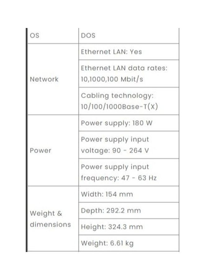 ديل اوبتيبلكس 3000 I5-12500-8Gb-Ssd 512Gb-Intel Graphics-Dos - Image 4