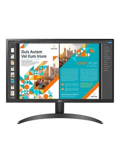 24QP500-B 24” QHD (2560 x 1440) IPS Display, HDR 10, sRGB 99% Color Gamut, AMD FreeSync, Refresh Rate 75Hz, 3-Side Virtually Borderless Design Black